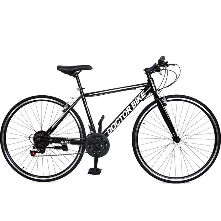 닥터바이크 하이브리드 69.8cm 27.5인치 21단 스틸프레임 자전거 E1 BIKE H700