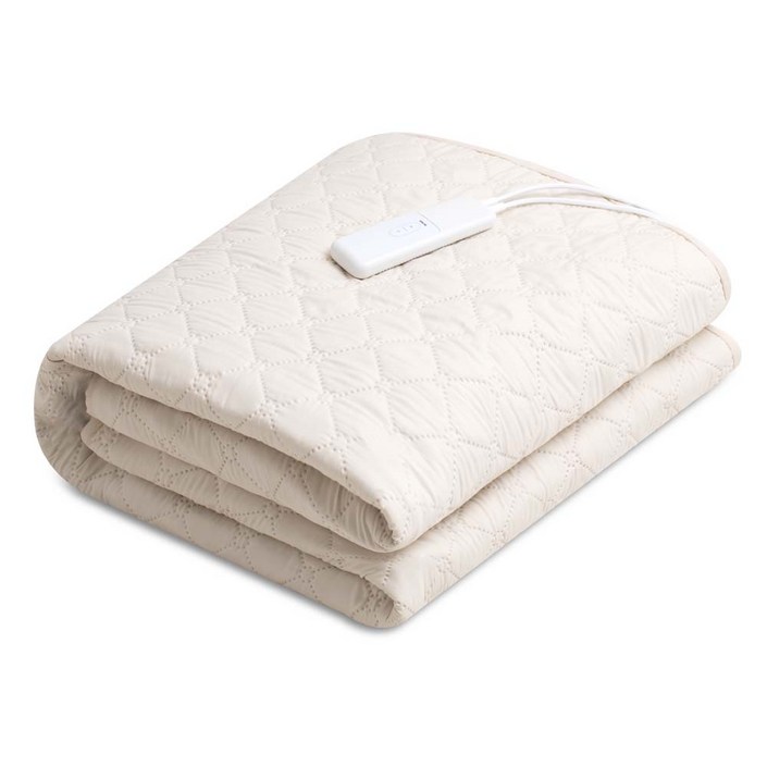 듀플렉스 탄소열선 무자계 워셔블 전기요, 아이보리, Q1350 x 1800 mm