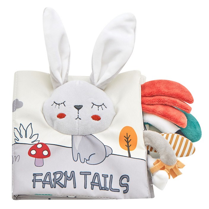 투칸 유아용 농장 꼬리 촉감놀이 헝겊책