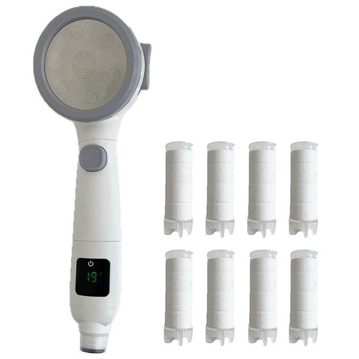 윈프라이스 온도체크 4way 필터 샤워기  전용필터 8p 세트