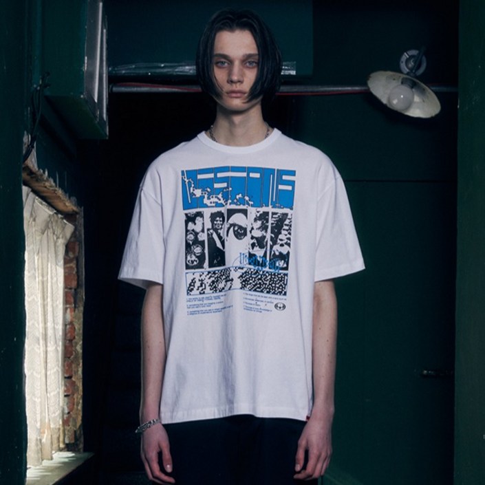 비전스트릿웨어 Pixel Poster 티셔츠