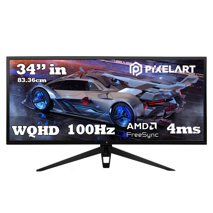 픽셀아트 WQHD 100Hz 일반 평면 모니터