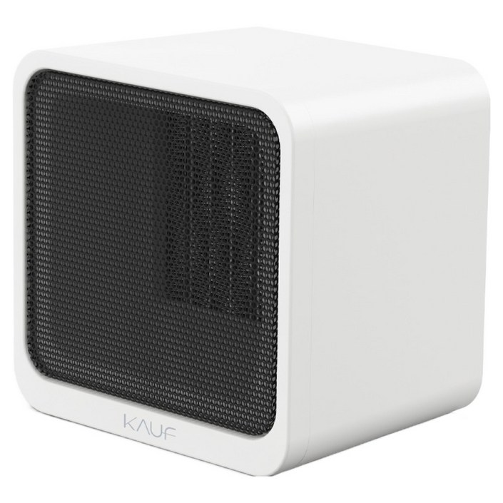 카프 PTC 공기순환난방 미니 온풍기, KFFH01, 화이트