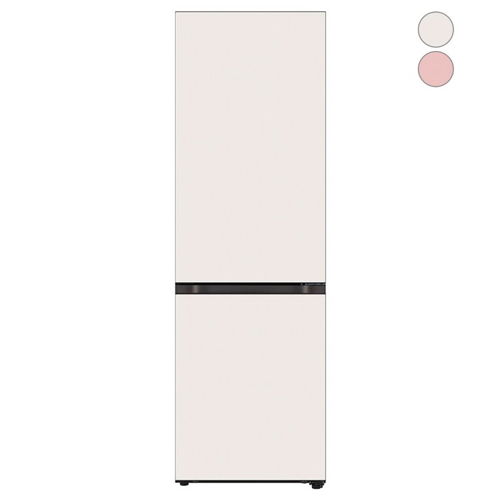 [색상선택형] LG 오브제컬렉션 모던엣지 냉장고 글라스 344L 방문설치, Q342GBB133S 20221217