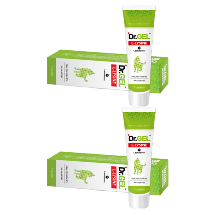 닥터겔 고양이 엘라이신 영양제, 면역/항산화, 2개