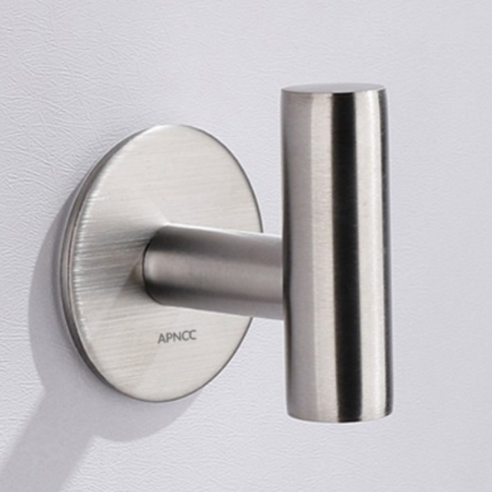 APNCC 고급형 부착식 후크걸이, 그레이, 2개