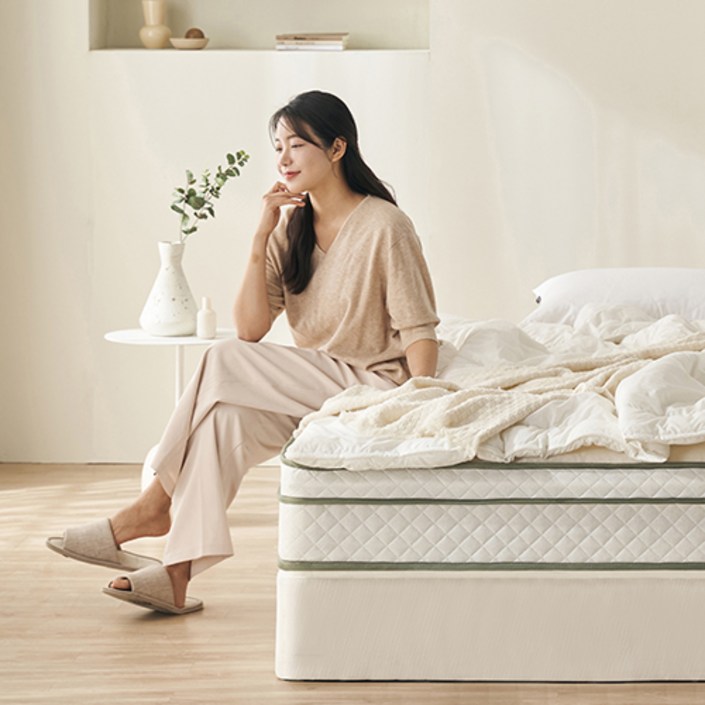 삼익가구 허리탄탄 굿코어 본넬스프링 매트리스 방문설치, 250mm, 미디엄하드