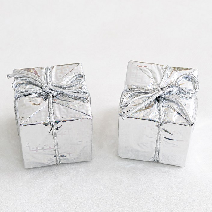 플라워트리 장식 소품 반짝반짝 선물상자