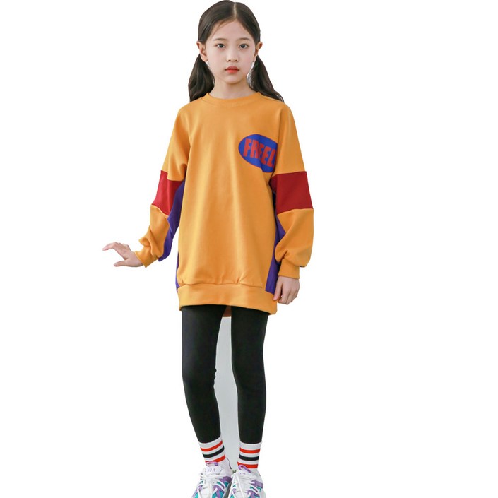 초딩하우스 프릴리세트(봄,가을)-주니어여아의류 주니어의류 여아상하바지세트 초등학생옷