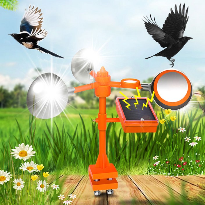 [아띠꼴로] 유해조수 퇴치기 까치 까마귀 비둘기 퇴치 조류 새 참새 새쫒는기계 농작물보호