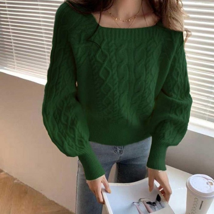 여성 겨울 모임룩 가을 니트 코디 나들이 패션 선물 꽈배기 티 겨울 여성 가을 코디예쁜 니트