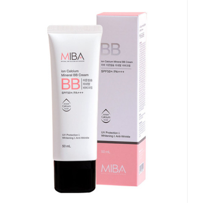 미바 이온칼슘 미네랄 비비크림 SPF50 PA 50ml, 1개, 50ml