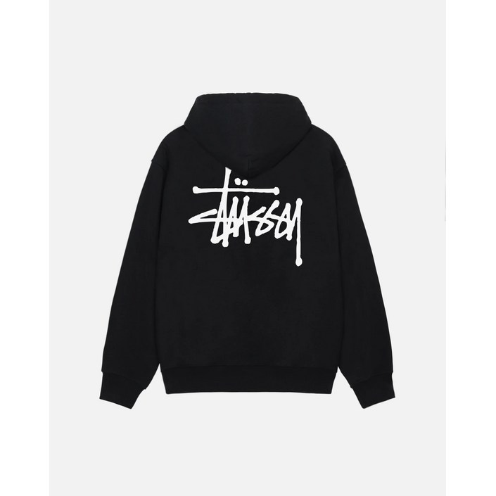 국내배송 24SS 스투시 베이직 후드 블랙 1925000