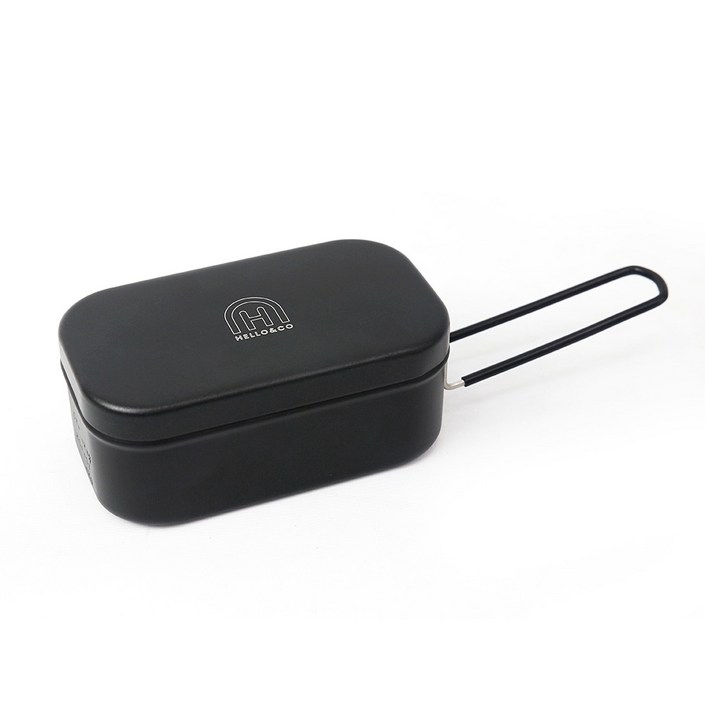 헬로앤코 사각 반합+찜망+파우치 포함