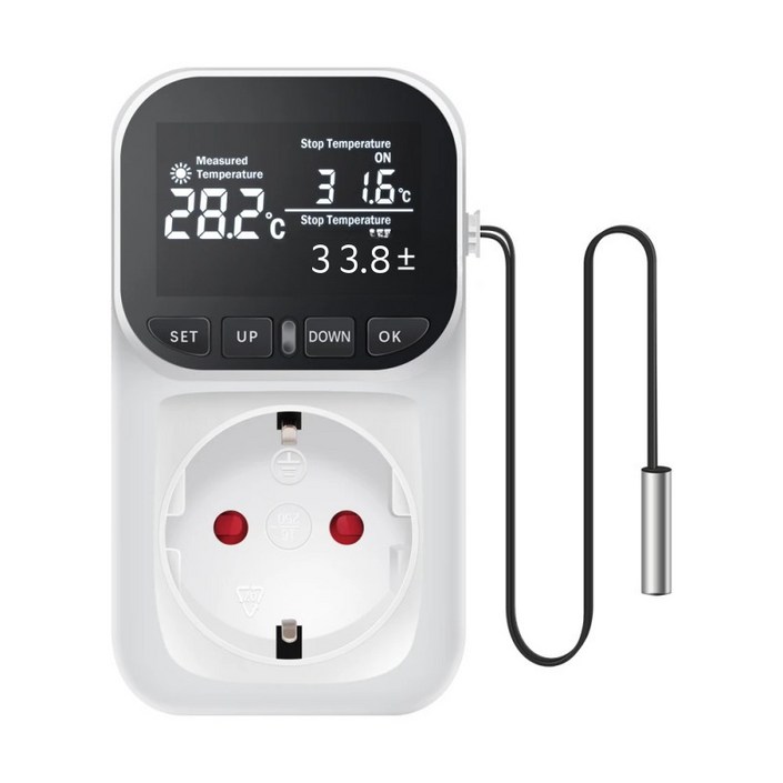 디지털 온도조절기 스마트 컨트롤러 가정용 전기보일러 각방 온도 조절기 타이머 센서