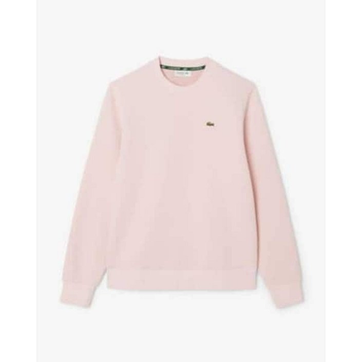 라코스테 여성 25FW 더블페이스 피케 크루넥 스웻셔츠 SF524555N ADY 라이트핑크 952786