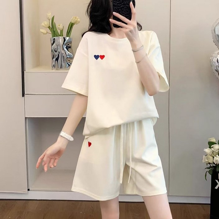 style dr 여성 트레이닝세트 반팔티반바지 여름트레이닝복세트