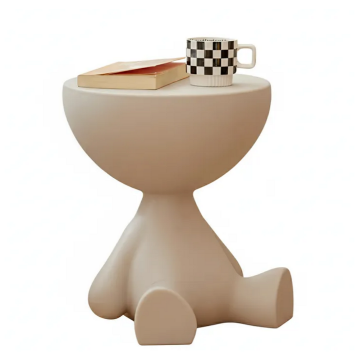 마일드하우스 귀여운 인형모양 수납 미니 협탁 테이블