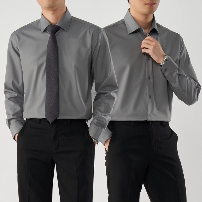 팀스핏 남성용 구김 방지 스판 긴팔 셔츠 정장셔츠 결혼식 셔츠 정장셔츠 팀스핏 남성용 구김 방지 스판 긴팔 셔츠 정장셔츠 결혼식 셔츠 정장셔츠