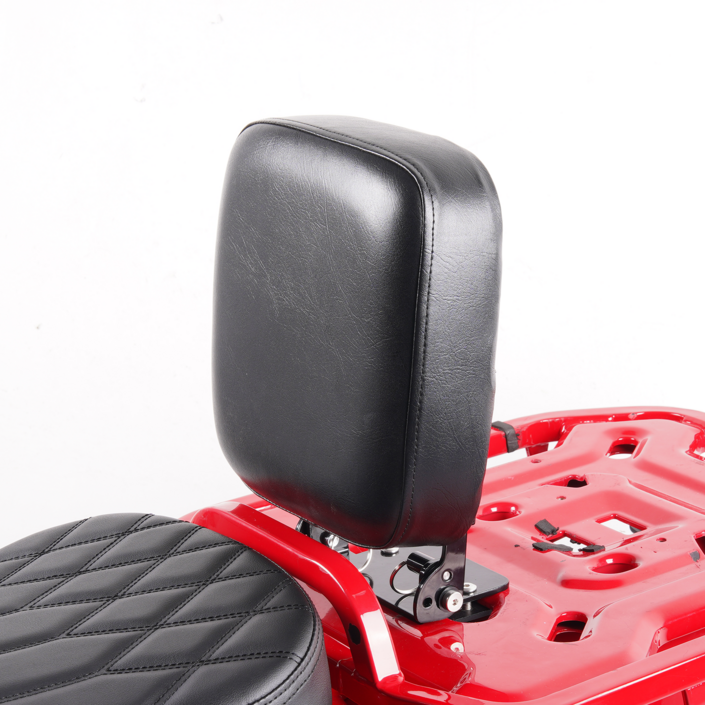 CUBLAND 슈퍼커브 등받이쿠션 텐덤시트 충격흡수 플립업식 리어안장 커스텀, 1개