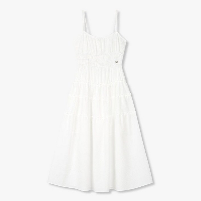 [백화점 홈쇼핑 정품] 보브 시어서커 플레어 캐미솔 원피스(7155337800)