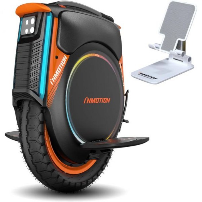Inmotion V12 Pro 데스크탑 폰 거치대 포함 전기 외발자전거 Inmotion V12 Pro 데스크탑 폰 거치대 포함 전기 외발자전거