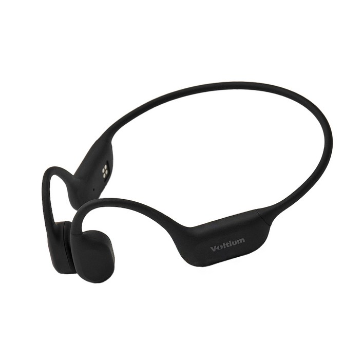 [평생 A/S] 볼티움 블루투스 무선 골전도 이어폰 아쿠아본X VTU-X900, 팬텀 블랙