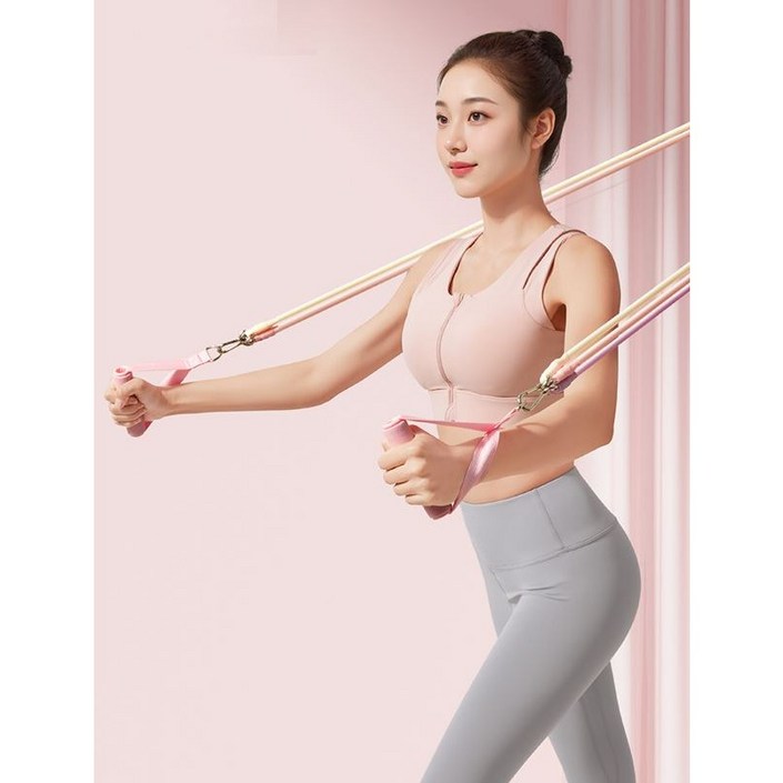 원스 튜빙밴드 필라테스스틱 근력운동 홈스트레칭