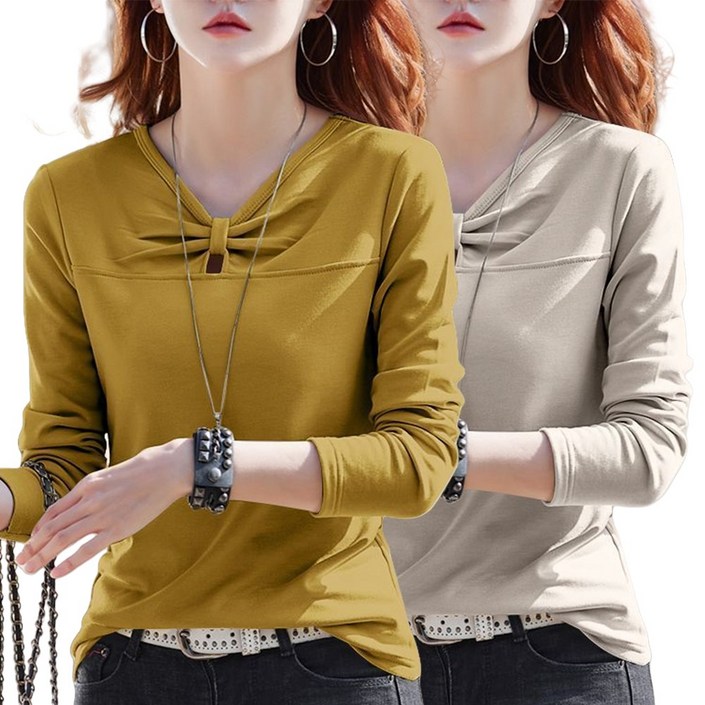 11 여성티셔츠 셔츠 긴팔티 블라우스 맨투맨 티 데일리 캐주얼 NJI4579 33