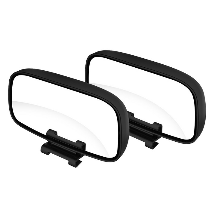 사이드미러 보조미러 사각지대 주차 차량 보조거울 각도조절, 1세트, 컨텐츠 참조