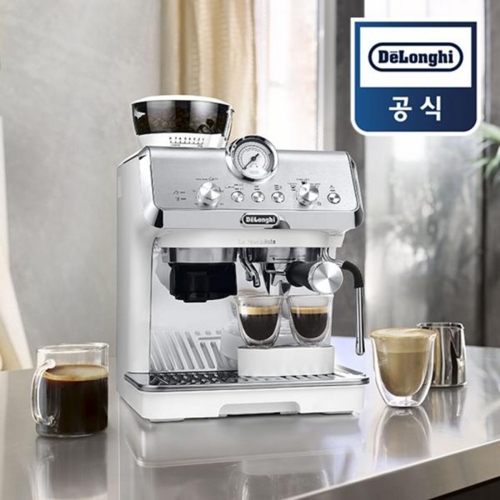 (드롱기) 홈 바리스타 커피머신 라 스페셜리스타 아르떼 화이트 KREC9155.W