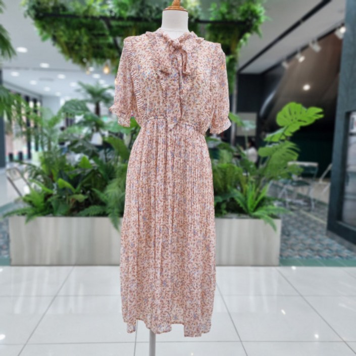 레코브 레코브 썸머프릴패턴원피스LC31C7OP536X 레코브 레코브 썸머프릴패턴원피스LC31C7OP536X