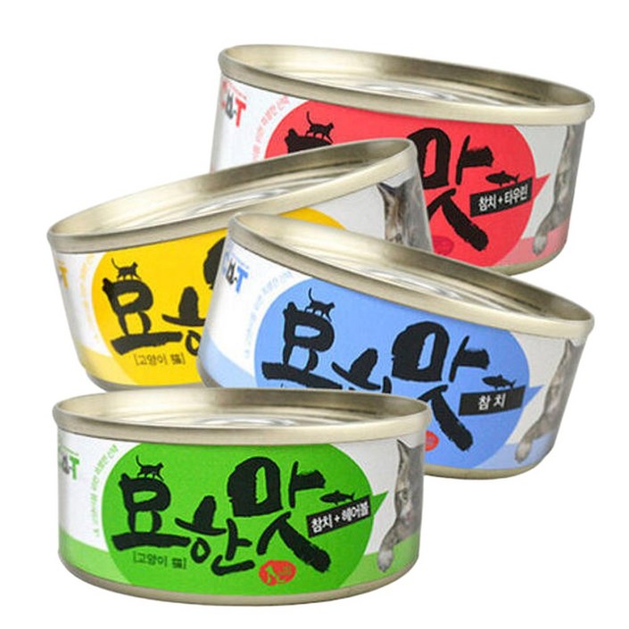 묘한맛 고양이캔 콤보 80g X 24개