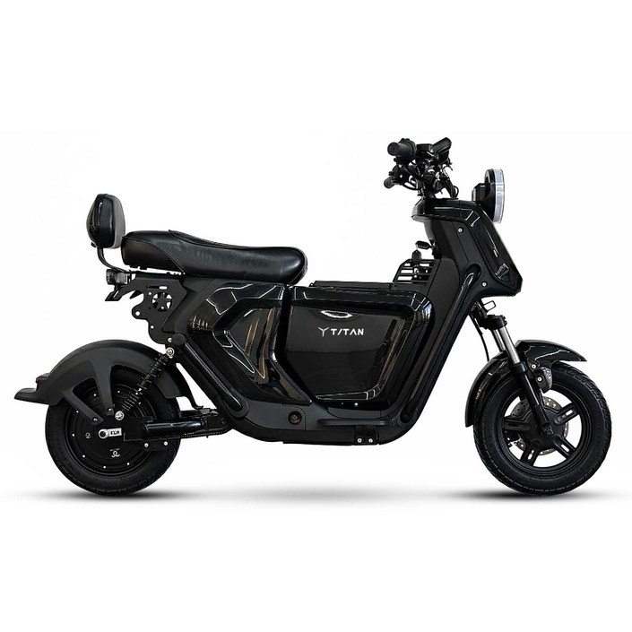 PTX1000 전기 전동 스쿠터 듀얼 48V 50Ah 분리형 배터리 타이탄, 블랙, 50ah듀얼배터리