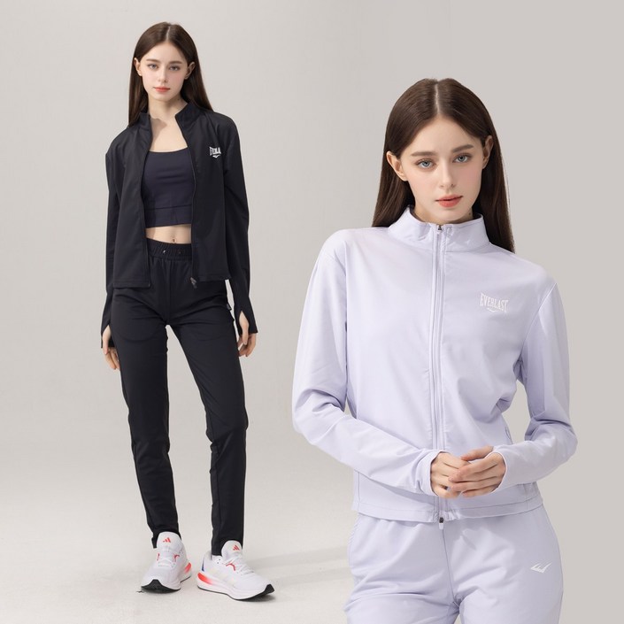 에버라스트 여성 러닝복 상하세트 러닝자켓 + 슬림핏 팬츠