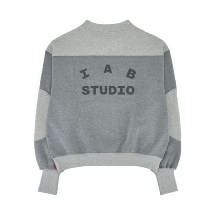 [정품아닐시3배보상] 아이앱 스튜디오 x 던전밥 라이오스 스웨트셔츠 그레이 IAB Studio x Delicious in Dungeon Laios