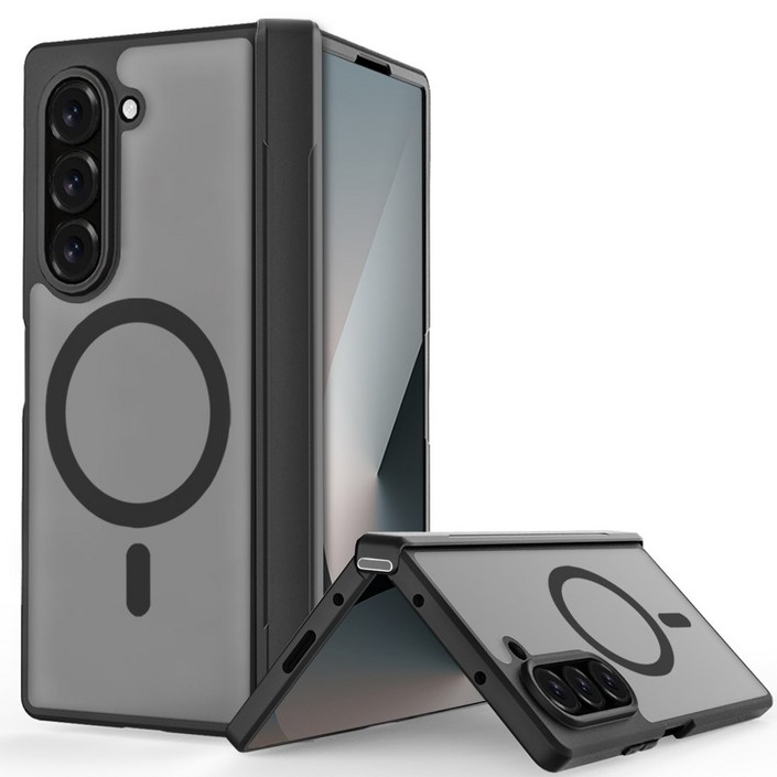 HEZO헤조 갤럭시 Z 폴드 맥세이프 커버 힌지보호 자력 케이스