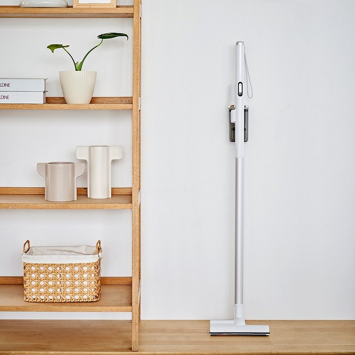 베스트하임 브리넥스 BLDC 듀얼모터 초경량 진공 무선 청소기, ESRTPV08, 화이트