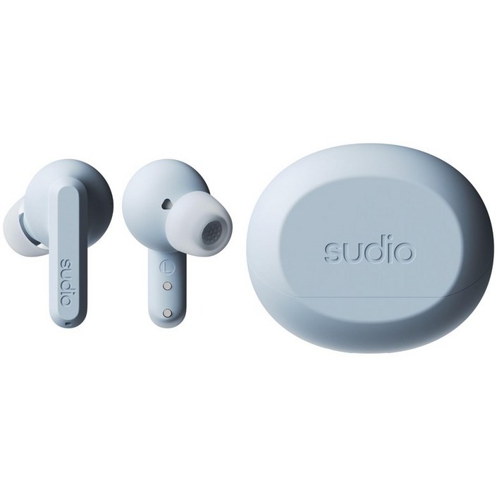 SUDIO A3 Pro Bluetooth5.4  Android ANC 파우더 블루 무선 이어폰 캐널형 마이크