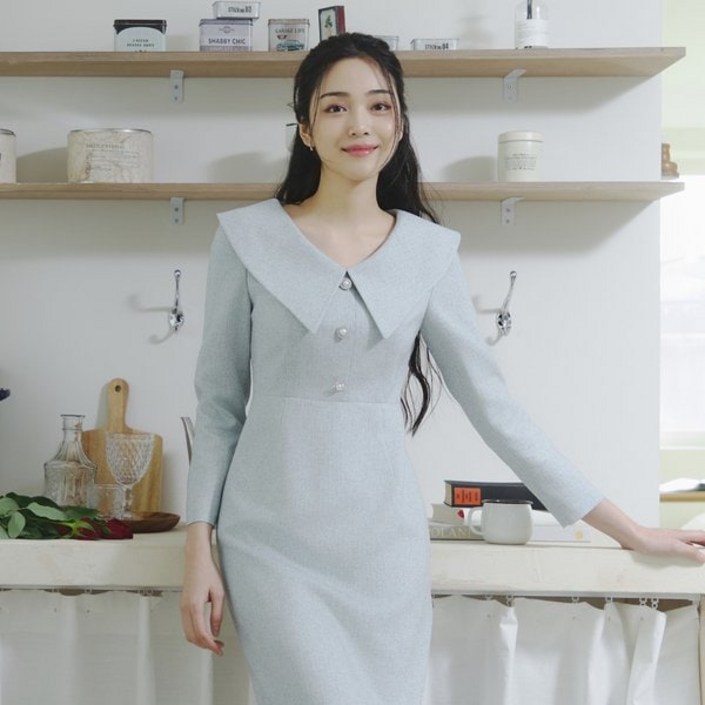 백화점정품 잇미샤 원피스 24 SS 빅카라 ITO3ZOP890 하객 상견례 정장 백화점정품 잇미샤 원피스 24 SS 빅카라 ITO3ZOP890 하객 상견례 정장