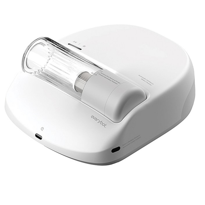 에브리봇 침구 로봇청소기 X1 침대 이불 집먼지 진드기 살균 매트리스 쇼파 카페트 카펫 침구청소기, 화이트, X1