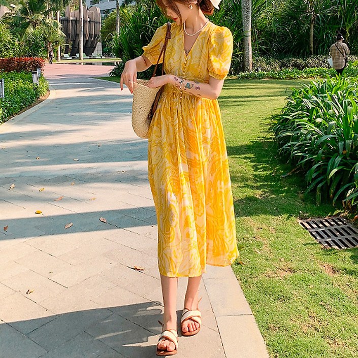 글램디브 뉴엘르닛 롱원피스 AH0567