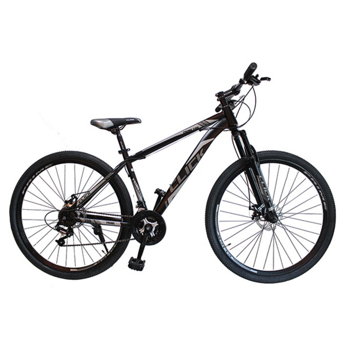 클릭 MTB 자전거 프라임29D 29인치 기계식디스크브레이크 시마노21단 미조립, 블랙그레이, 1개
