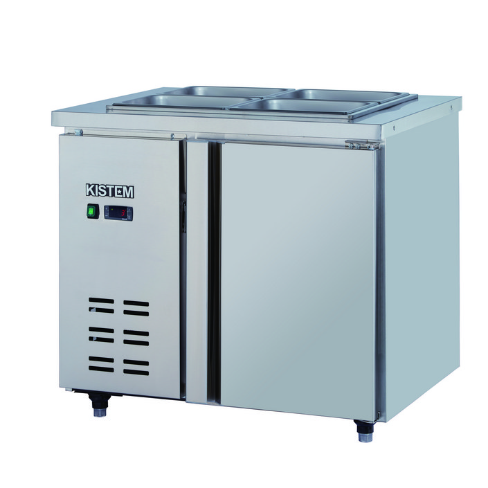 키스템 올스텐 디지털 반찬테이블냉장고900 KISPDB09R 프로모델 업소용냉장고 키스템, KISPDB09R