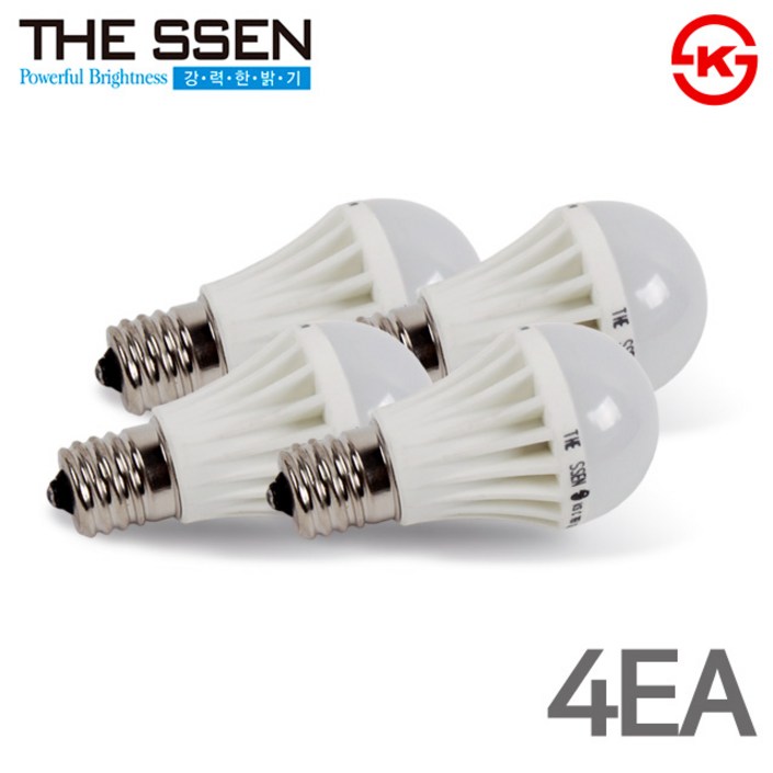 더쎈 LED 미니크립톤 전구 3W E14