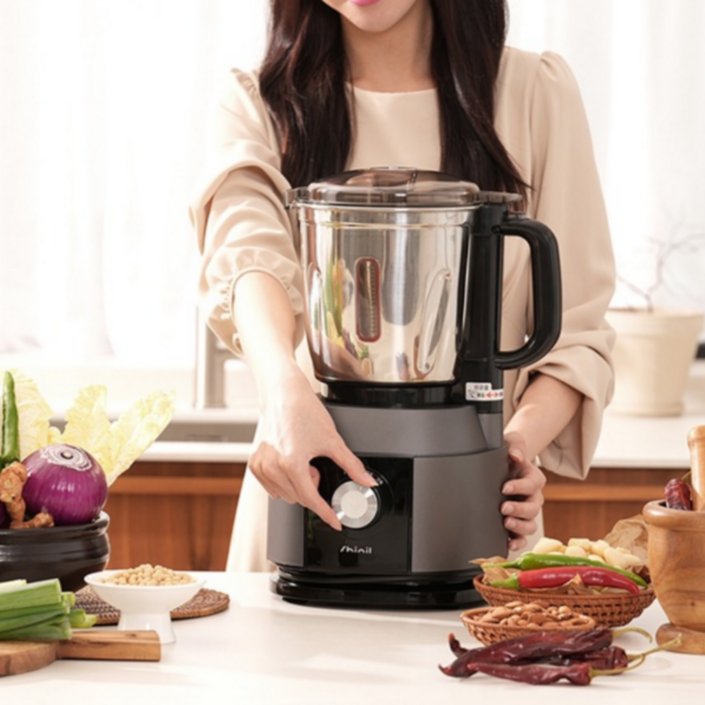 신일 4L 대용량 믹서기 대형 스텐 초고속 블렌더, SMXH400SI