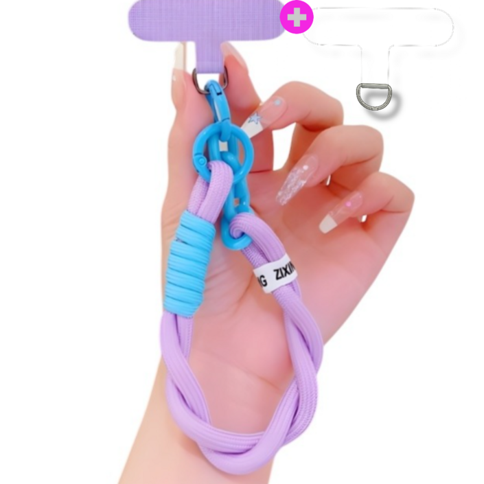 레송 VIVID 핸드폰 줄 통통 스트랩 체인 도난방지 여행용