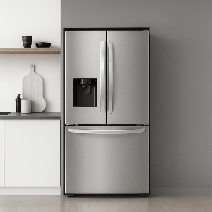 기사님설치 폐가전수거 LG 프렌치 3도어 얼음정수 냉장고 스테인리스 F756SI14 716L