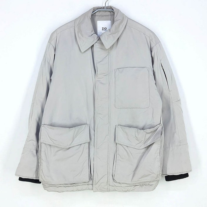 빈티지다온 지오송지오 남성 웰론충전 추동 집업점퍼 그레이95