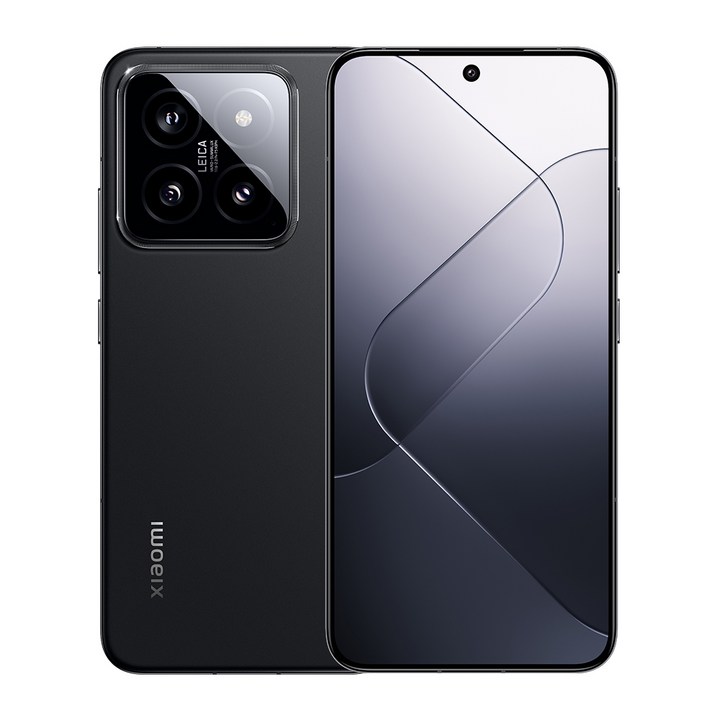 Xiaomi 14 샤오미 14 글로벌 버전 1.5K AMOLED 디스플레이 50MP 카메라 4610mAh 배터리 Snapdragon 8 Gen 3, 블랙, 512GB